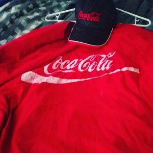 Coka cola long sleve and hat